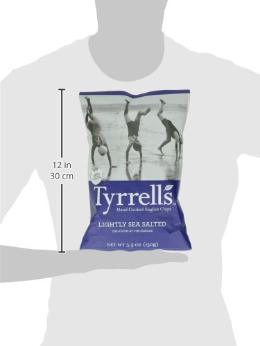 Tyrrell's Crisps, Lightly Sea Salted, 5.3 Ounce