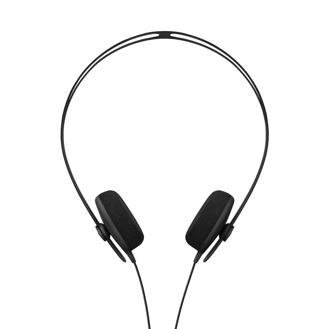 AIAIAI Tracks Headphones – black – one button microphone – lightweight and durable – full spectrum sound – comfortable and secure fit