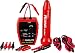 Triplett Fox & Hound HotWire Live Wire Tone and Probe Wire Tracing Kit with Adjustable Sensitivity - Traces Wires from 0 ~ 250 VAC and up to 1000 ft (3388)