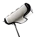 Craftsman Golf Black with White Stripes Square Mallet Putter Cover For Odyssey PGX Taylormade Spider Putter (Square Mallet Cover)