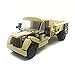 koolfigure Custom Sets of WW2 Military Army Truck, Vehicle Mounted Howitzers, Armored Car, Aircraft Building Blocks Toy (Truck w/ Howitzers)