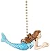 Clementine Designs Mermaid Decorative Ceiling Fan Light Dimensional Pull