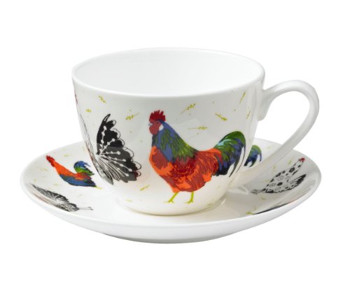 Click Here to See More Images Ulster Weavers Rooster Bone China Cup and Saucer