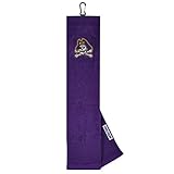 East Carolina Pirates Face/Club Embroidered Towel