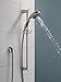 Delta Faucet 3-Spray Touch-Clean Wall-Mount Slide Bar Hand Held Shower with Hose, Stainless 57014-SS