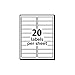 Avery Easy Peel Printable Address Labels with Sure Feed, 1