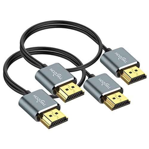 Twozoh Flexible & Slim HDMI Cable