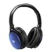 TaoTronics Active Noise Cancelling Bluetooth Headphones, Over Ear Wireless Headset, Dual 40 mm Drivers with Powerful Bass (30 Hour Playtime, CVC 6.0 Noise-Cancelling Mic, High Clarity Sound)-Blue