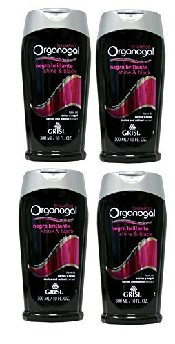 4 UNITS - NO MORE GREY OR WHITE HAIR NO ROOT PROBLEM GRISI ORGANOGAL SHAMPOO - by GRISI HERMANOS