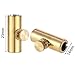 Canomo 1 Pack Golden Brass Cello Wolftone Eliminator Wolf Tone Mute Suppressor