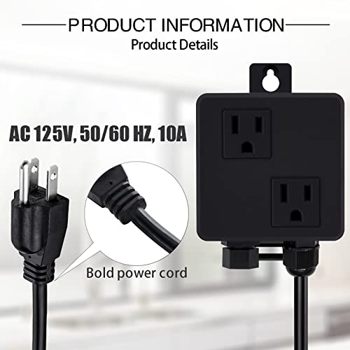 SINKINGDOM Garbage Disposal Air Switch Kit Sink Top with Long Button