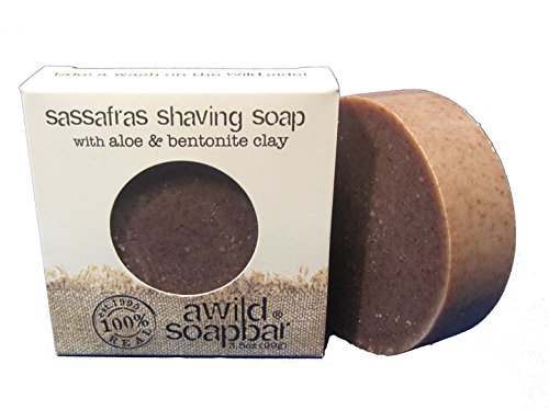 Sassafras Shaving With Aloe & Bentonite Clay (859415000606)
