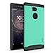 TUDIA Sony Xperia XA2 Ultra Case, Slim-Fit Heavy Duty [Merge] Extreme Protection/Rugged but Slim Dual Layer Case for Sony Xperia XA2 Ultra (Mint)