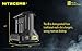 Nitecore i8 Intelligent Multi-Slot Charger with USB Output for Li-ion/IMR/Ni-MH/Ni-Cd 26650 22650 18650 18490 18350 17670 17500 16340 RCR123 14500 10440 AA AAA C D and LumenTac Battery Organizer