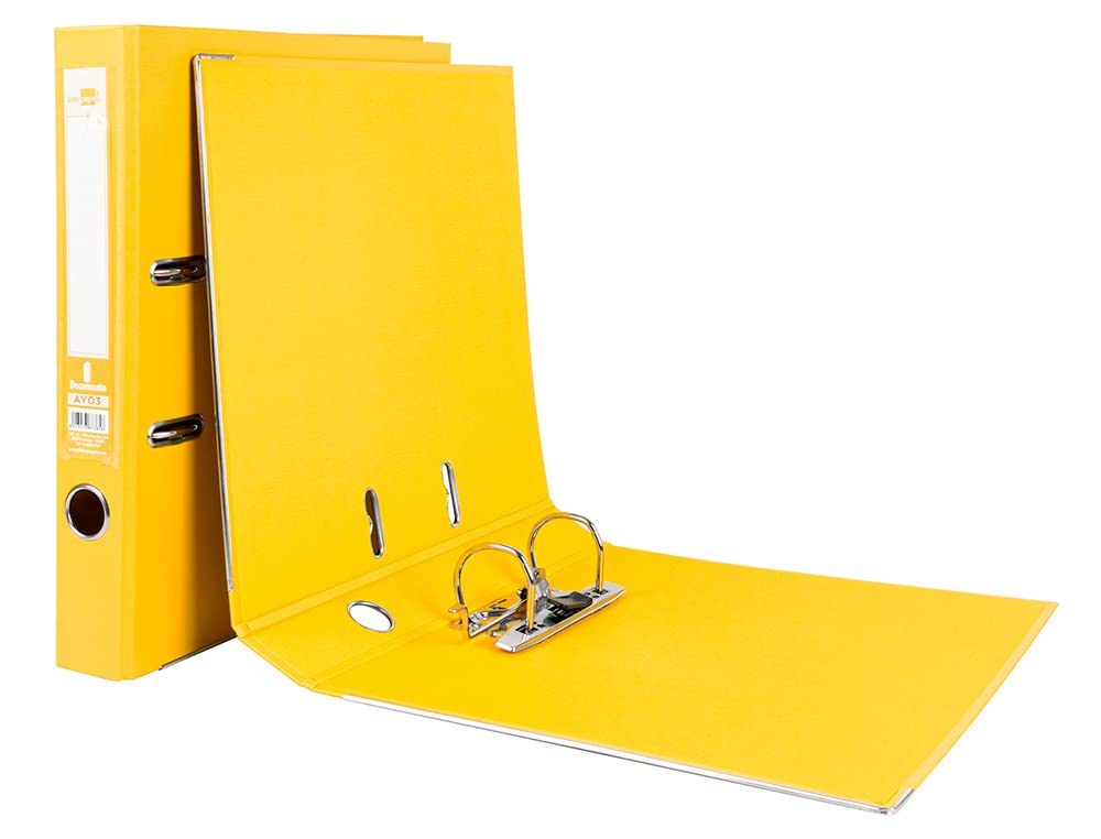 Liderpapel AY03 Lever Arch File - Yellow