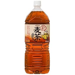 [2CS] コカ・コーラ 茶流彩彩 麦茶 (2.0L×6本)×2箱