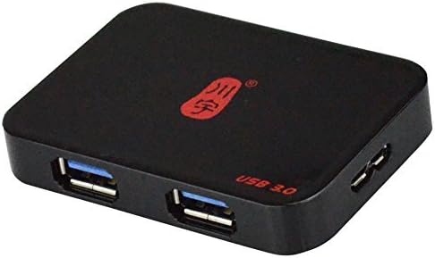 USB Splitter | Kawau 40cm 4-Port Portable USB 3.0 Hub 5Gbps USB Cable HUB for Windows and Mac OS
