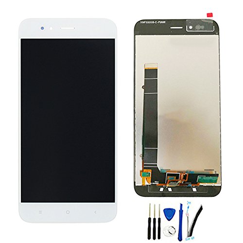 LCD Display Screen digitizer Touch panel Assembly For Xiaomi Mi5X / Mi 5X / MiA1 / Mi A1 5.5" replacement White no frame