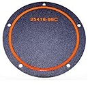 Orange Cycle Parts 5 Hole Derby Cover Foamet for