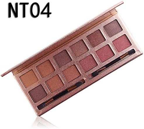 MEIJILI 12Colors Eyeshadow Palette Matte Eyeshadow Palette Glitter Eye Shadow Makeup Makeup Cosmetics NT04