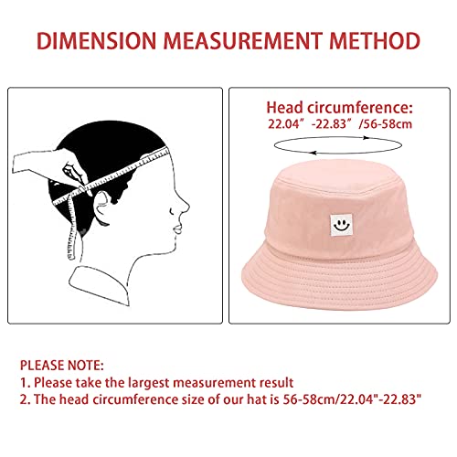 Jazzor Bucket Hat Summer Travel Bucket 