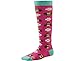 Smartwool Kid's Charley Harper Monteverde Cloud Forest Preserve Knee High Socks (Bright Pink) Small