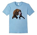 Mens Overwatch Zarya Bear Spray Tee Shirt Medium Baby Blue
