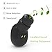 Bluetooth Earbud Mini Wireless Sports Earphone KELODO in-Ear Car Headset Build-in Mic 20 Hours Play time Charging Box Single Black