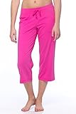 Danskin Now Women's Regular and Plus size Capri Pink L