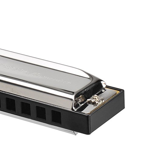 image for G Harmonica, Cafurty Diatonic 10 Holes 20 Tones Key of G Blues Rock Ja