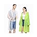 LvDD Raincoat Durable EVA Rain Cape Unisex Men Women Rain Poncho with Hat Hood for Outdoor Travel, 44