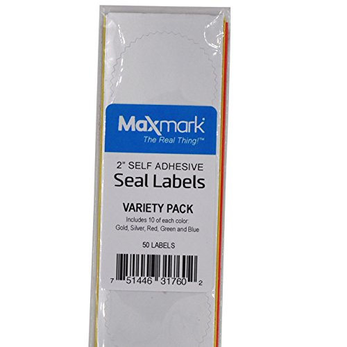 Custom Monogram Address Embosser - Personalized Round Seal with 50 Gold Seal Labels - Style EM034 - Thumbnail 7