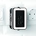 JZxin Travel Charger Power AC Adapter Universal All in One Worldwide Dual USB Ports Wall Charging US To UK/EU/AU Safety Fuse Protection