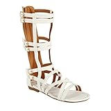 Coshare Kid's Fashion Girls Greek Roman Gladiator Sandals (with Coshare Free Stickers)