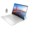 2022 HP 15.6″ HD Touchscreen Laptop Computer, 10th Gen Intel Core i3-1005G1, 8GB RAM, 256GB SSD, Intel UHD Graphics 620, HD Audio, HD Webcam, USB-C, Bluetooth, Win 10, Silver, 32GB SnowBell USB Card
