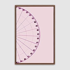 Framed Canvas Wall Art Minimalistic Painting Canvas Prints Home Artwork Decoration for Living Room,Bedroom - 16x24 inches