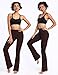 BUBBLELIME 19″/29″/31″/33″/35″ 4 Styles Women High Waist Bootcut Yoga Pants Basic/Back Pocket/Straight Leg Soft Workout Flarethumb 2