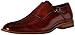 STACY ADAMS Men's Dinsmore Plain Toe Monk Strap Slip-On Loafer, Cognac, 11 M US