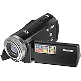 Camera Camcorders, Besteker Portable Digital Video Camcorder HD Max 16 Mega Pixels 1280*720P DV 2.7 Inches TFT LCD Screen 16X Zoom Camera Recorder (108-Black)