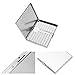 Stainless Steel Extra Slim Silver Cigarette Case Holds 9 Cigarette (For Regular Size 84mm and King Size Only)