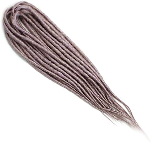 Double Ended (DE) Synthetic Backcombed Dreadlocks 18 inch