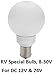 Gold Stars 20990080 Natural White LED Vanity Light (20-99/1156 Base 130 Lums 12v or 24v)