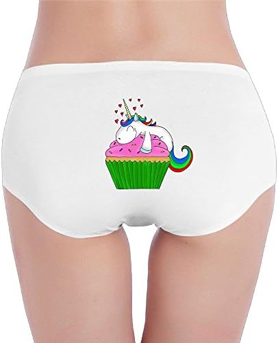 MC WUAHW Cupcake Unicorn Female Breathable Underwear Low Waist Panties Thong