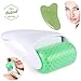 Deyace Ice Roller Facial Massager, Therapeutic Cooling to Naturally Tone & Tighten Brighten Complexion and Reduce Wrinkles, Under Eye Puffiness, Portable Body Skin Massage Skin Cool Roller Massager