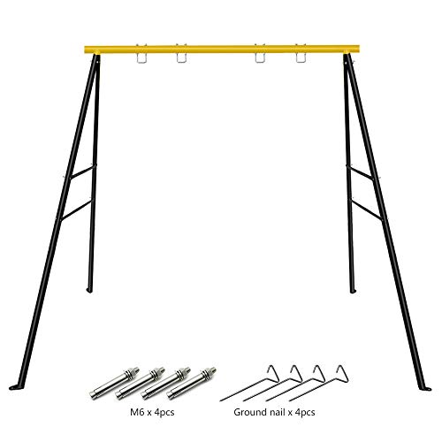 SURPCOS Swing Frame, Extra Large Heavy Duty AFrame Swing Stand with