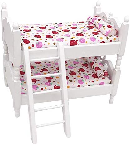 Mamum Mini Dollhouse Set Toy Mini Dollhouse Furniture Bed Set Miniature Living Room Kids Pretend Play Toy