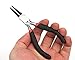 Spk Jewelry 5pcs Mini Jeweler Pliers Tool Slim Non Slip Set Round Long Bent Daigonal Side Cutter End Cutting Nose Jewelry Making Beading Wire Wrapping Hobby 5