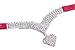 EXPAWLORER Rhinestone Dog Collar Pet Puppy Cat Crystal Collars Girl Jeweled Necklace Rose Small