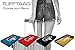 Luggage Tags Business Card Holder TUFFTAAG Travel ID Bag Tag in Gift Box Set (Red)