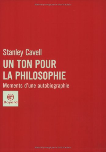 Un  ton pour la philosophie